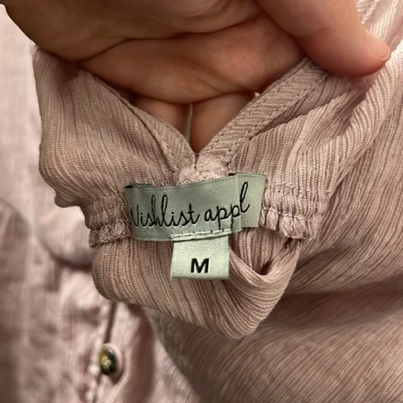 Pink Ruffle Top - Picture 3 of 3